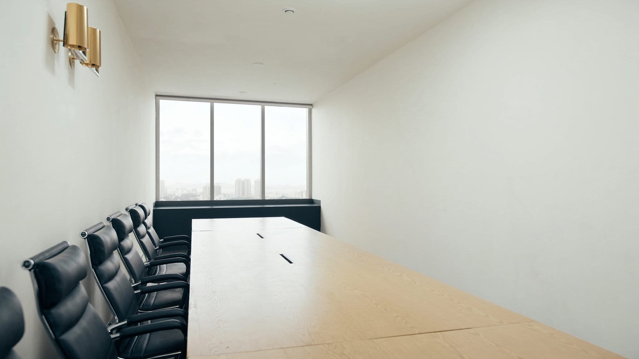 Conference room at the Azhari & Partners office